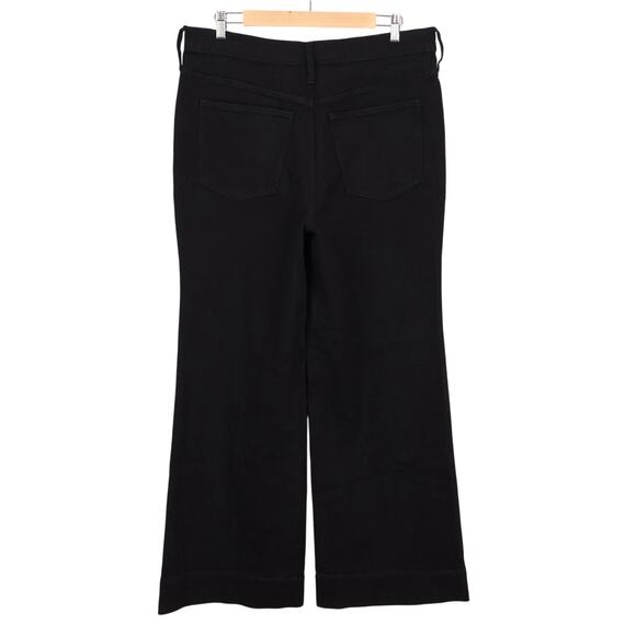 J.Crew Denim Trouser 1996 Semi Stretch Black Rinse Size 31 NWT - Picture 7 of 9